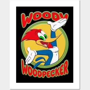 WOODY WOODPECKER BOOT Posters and Art